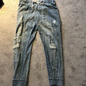 Bella Dahl comfy Jean joggers from Bloomingdales